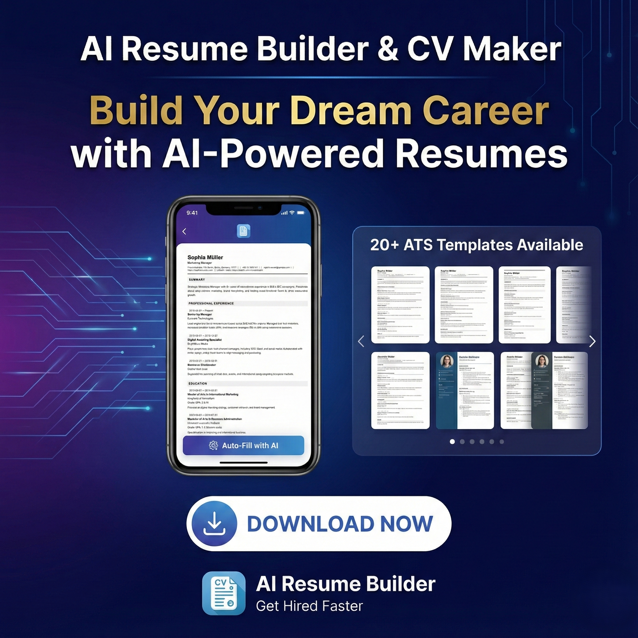AI Resume Builder & CV Maker gallery image