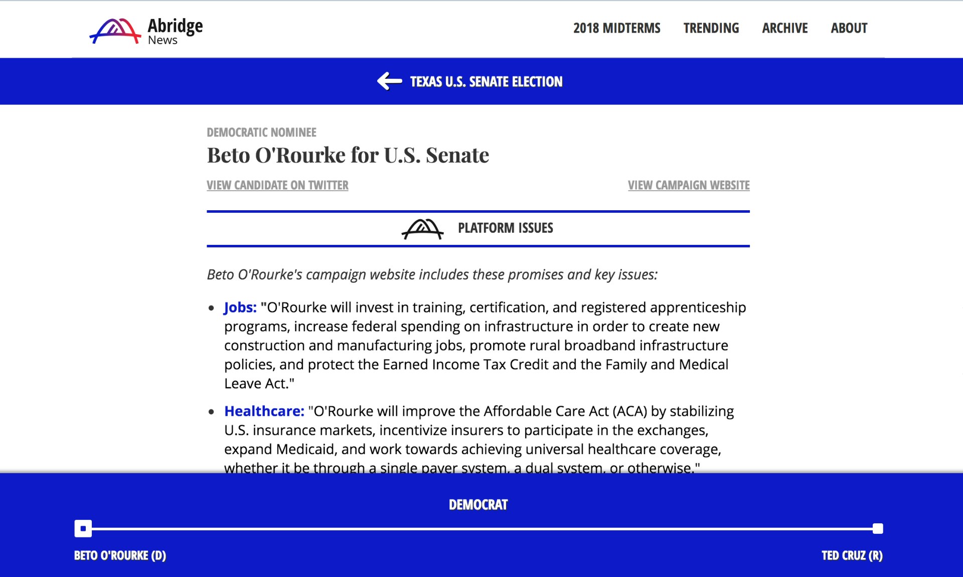 Abridge News Guide to the 2018 Elections gallery image