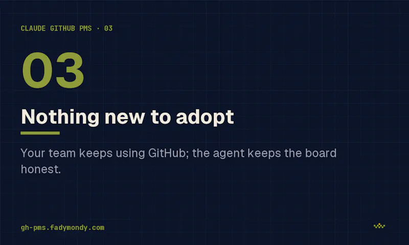 Claude GitHub PMS screenshot 5