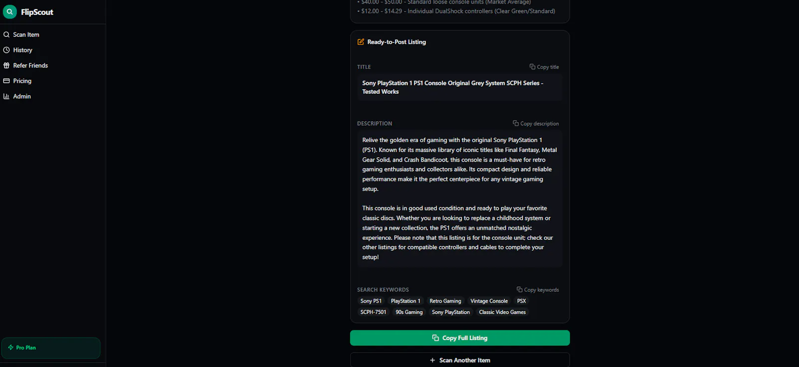 Flip Scount screenshot 1