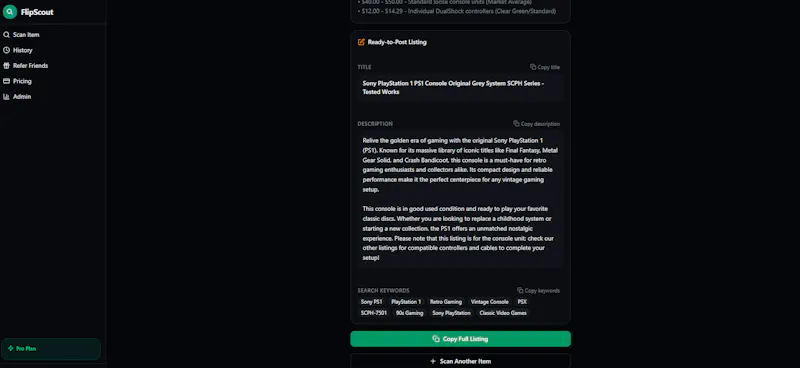 Flip Scount screenshot 1