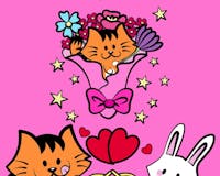 Kikimoji Sweet Valentine sticker pack media 2