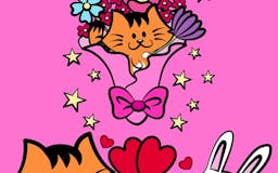 Kikimoji Sweet Valentine sticker pack media 2