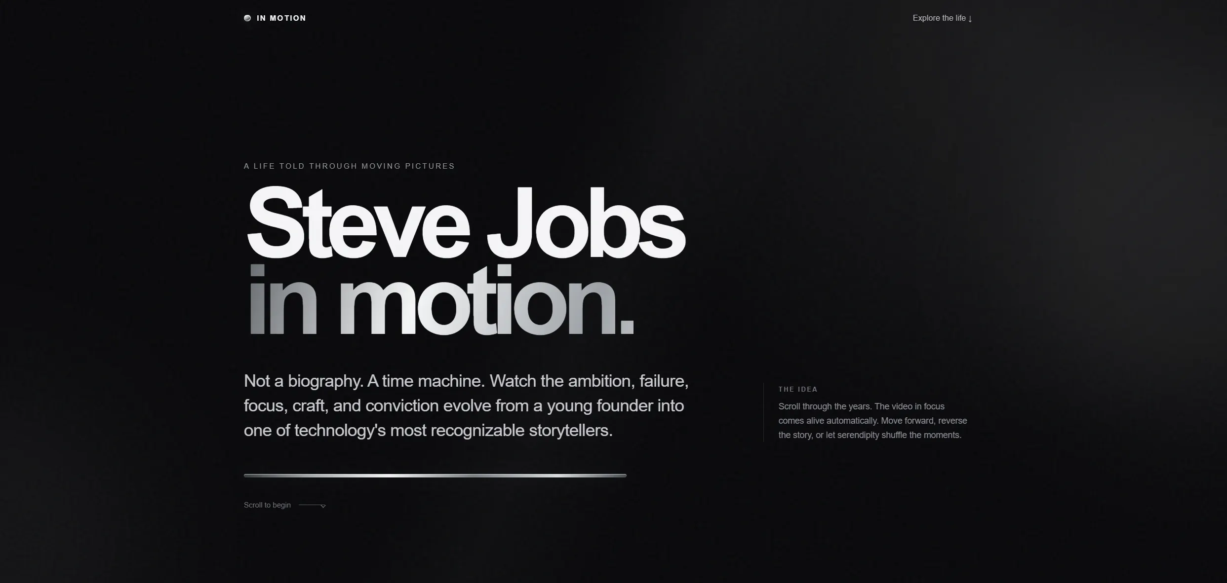 Steve Jobs in Motion