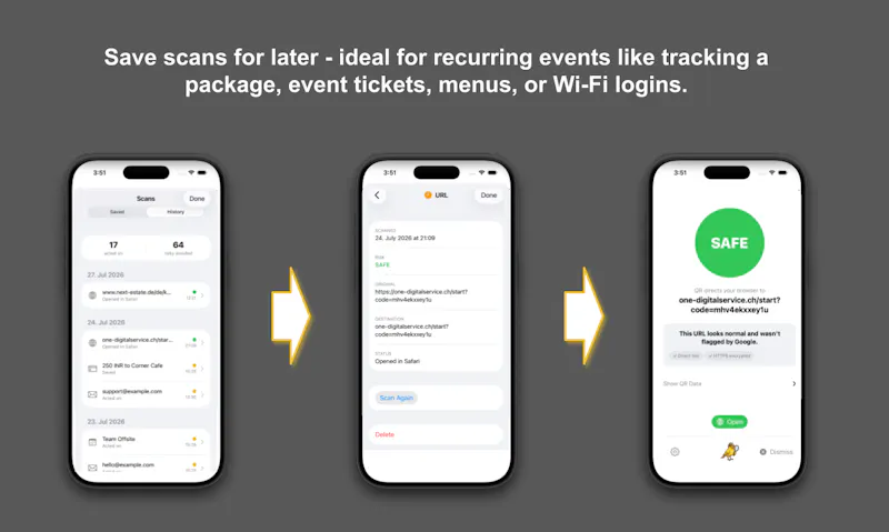 Canary - A QR safety scanner screenshot 5
