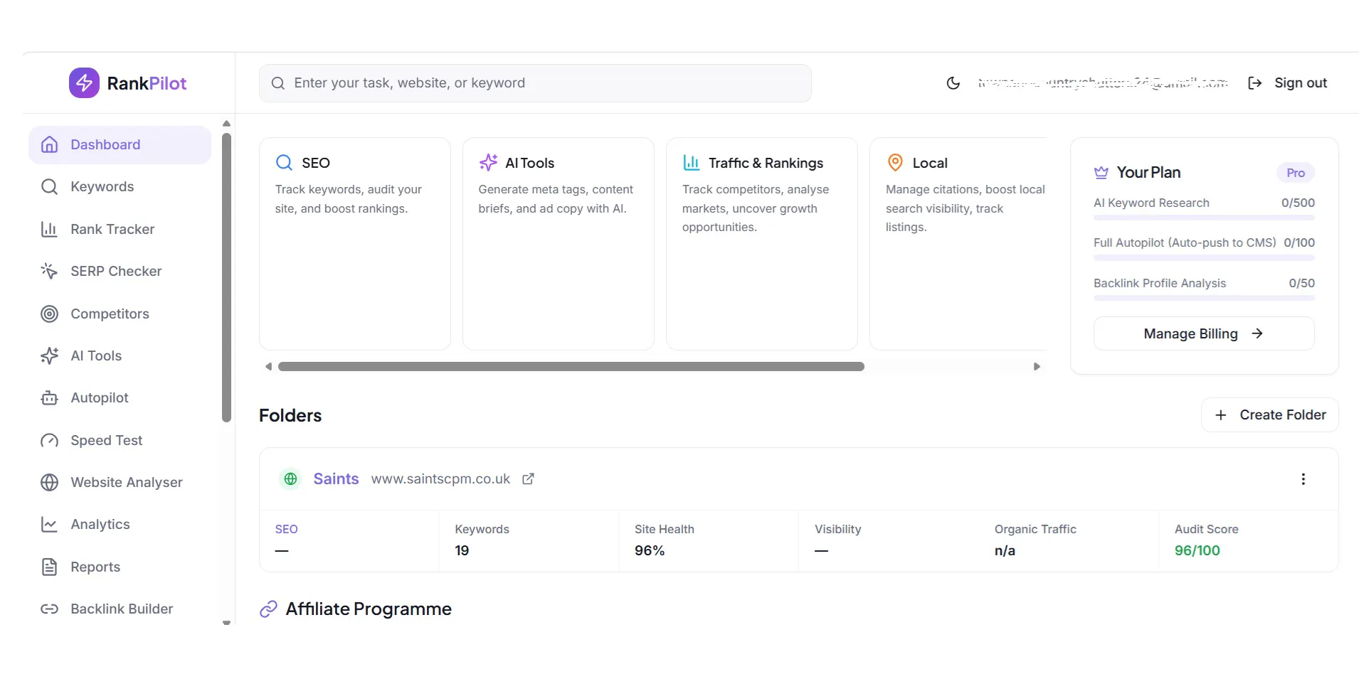 RankPilot AI SEO gallery image