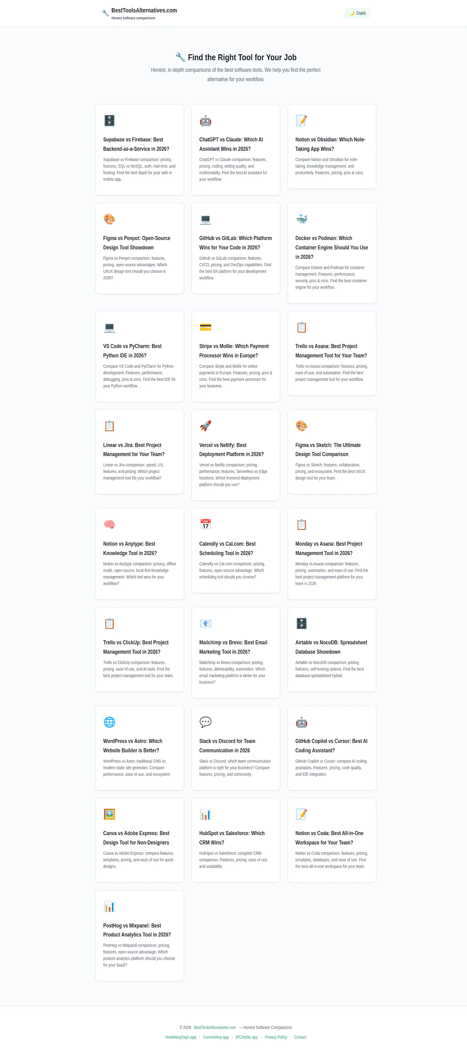 Best Tools Alternatives screenshot 1