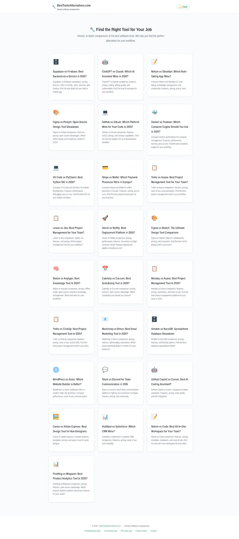 Best Tools Alternatives screenshot 1