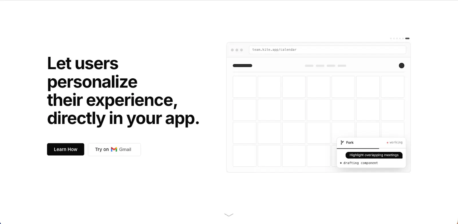 Fork | Build features in Google Suite screenshot 2