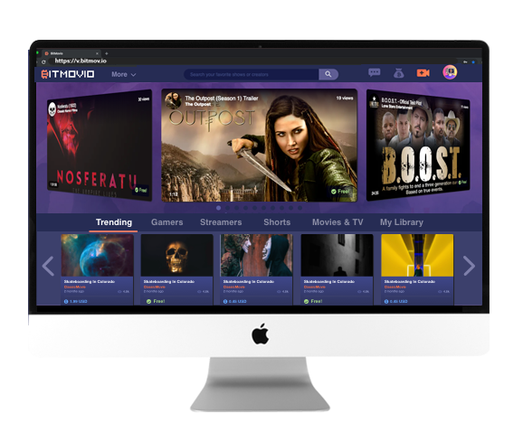 BitMovio, Gamified Video Entertainment gallery image