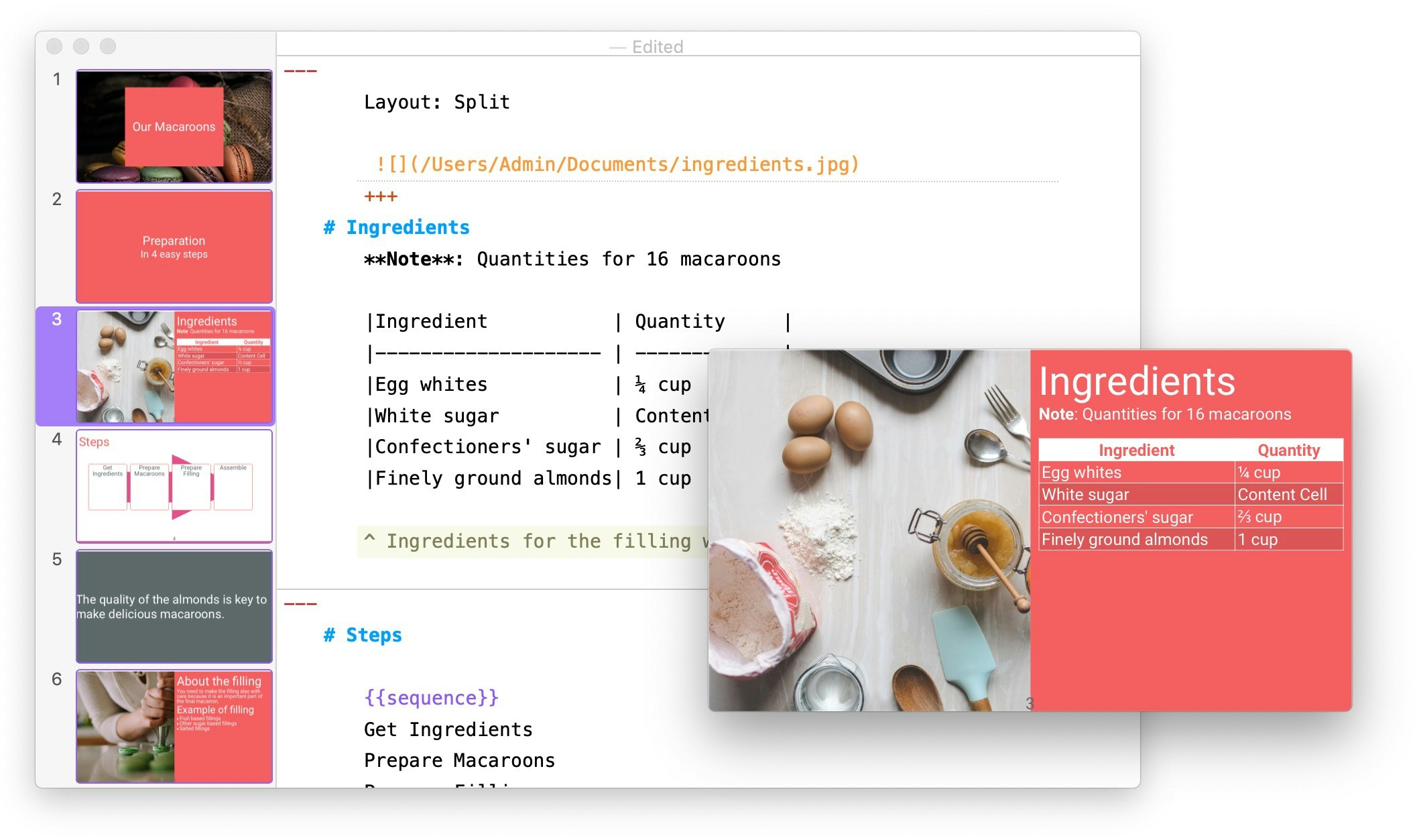 Slideas - Markdown Presentations gallery image