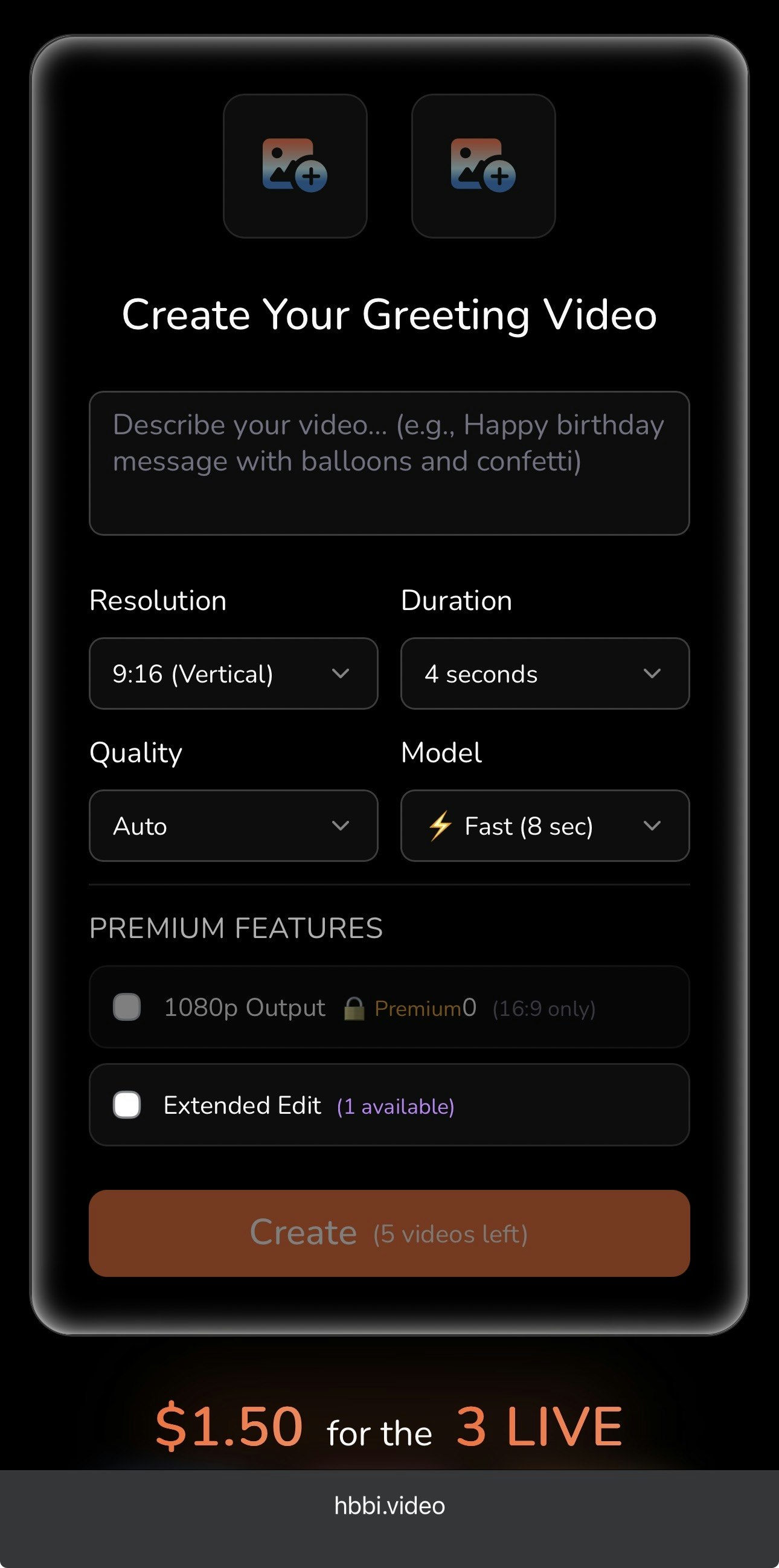 HBBI.video Turn your message into video gallery image