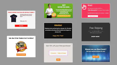 Popup Upsell on Exit & Visit gallery image