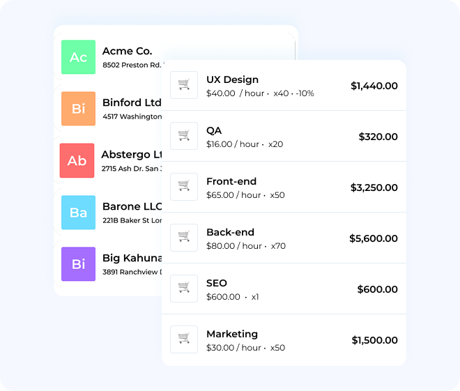 OneB Invoice gallery image