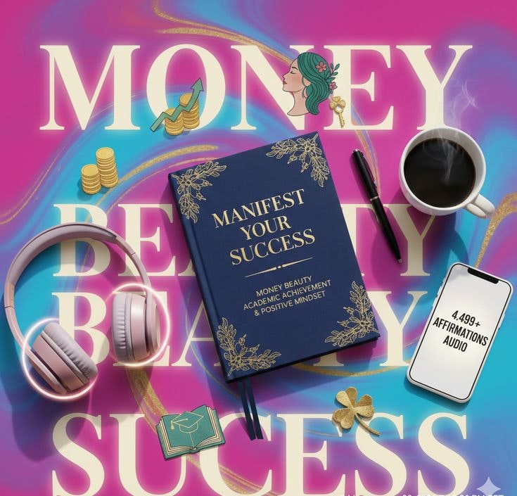 The Ultimate Robotic Manifestation Vault - Product Hunt launch logo and brand identity