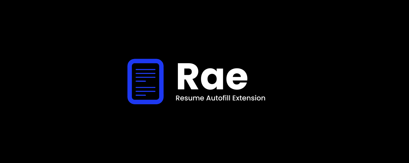 Rae(Resume Autofill Extension) gallery image