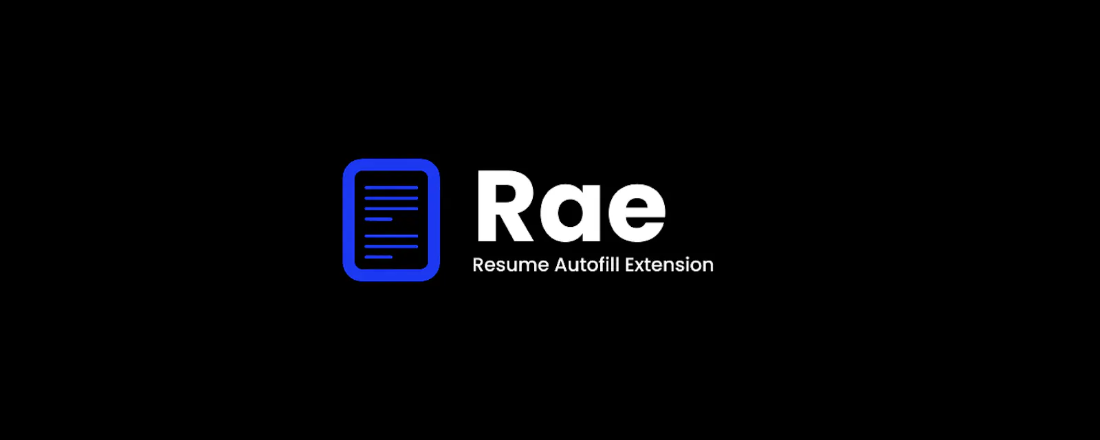 Rae(Resume Autofill Extension) screenshot 1
