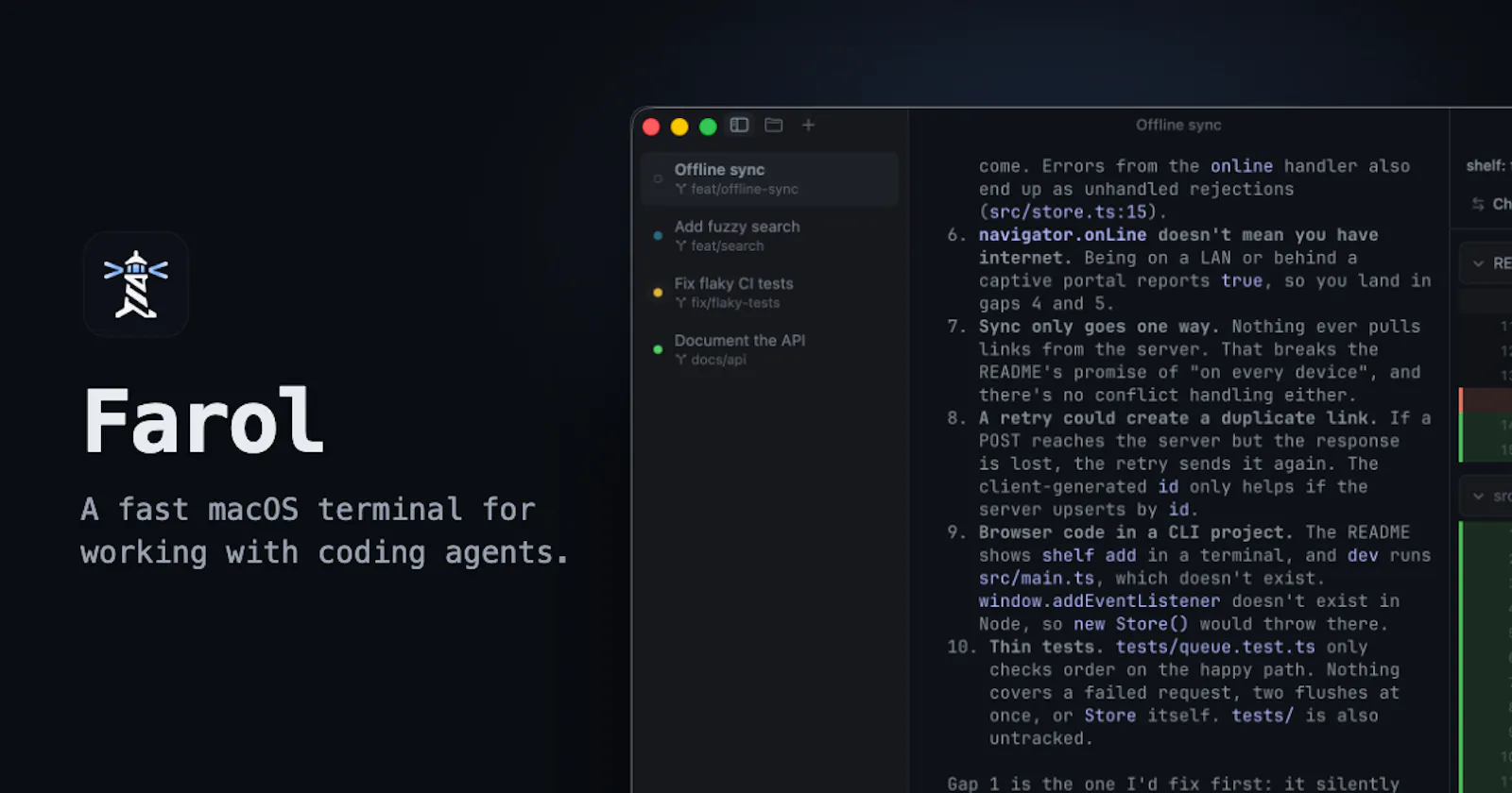 Farol screenshot 2