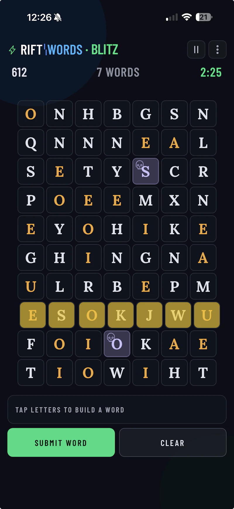 RiftWords: Multilingual Daily Word Game screenshot 4