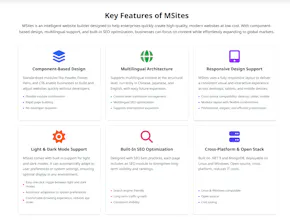 MSites Intelligent Website Builder gallery image