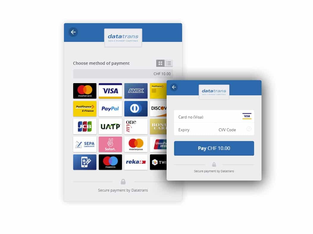 DataTrans Payment Gateway -Modul - DataTrans Payment Gateway Medien 5