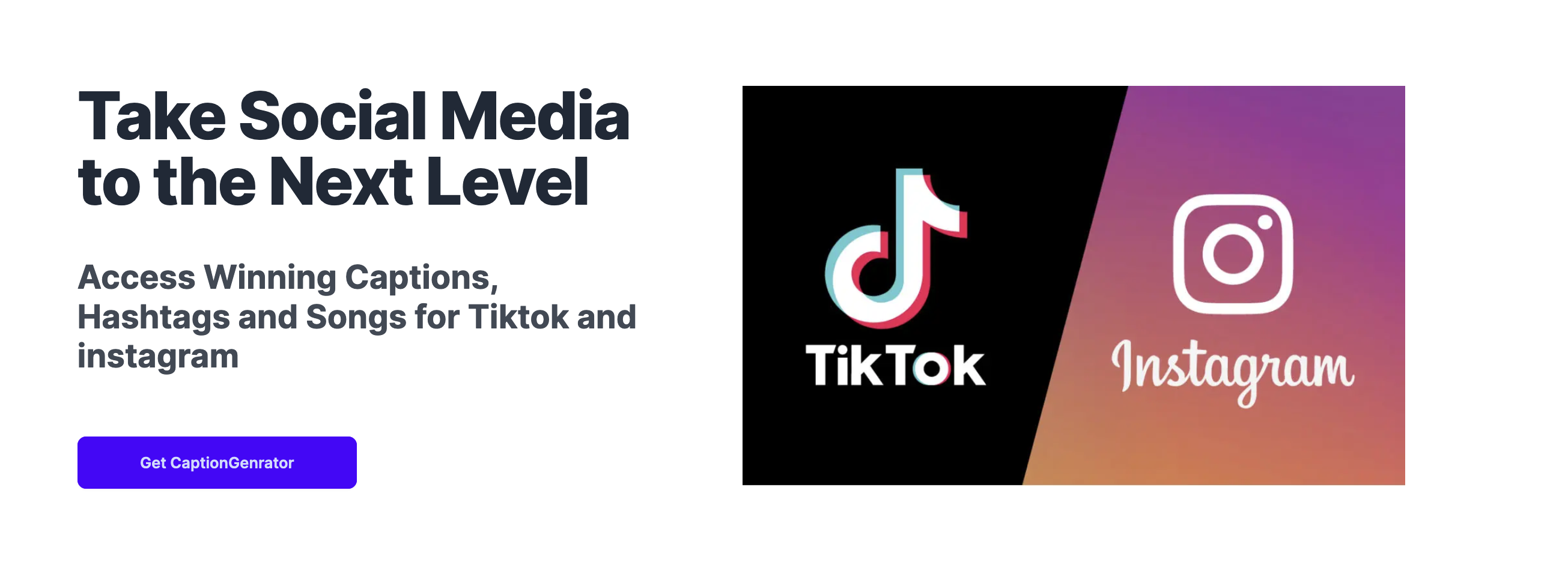 Caption & Hashtag Generator gallery image