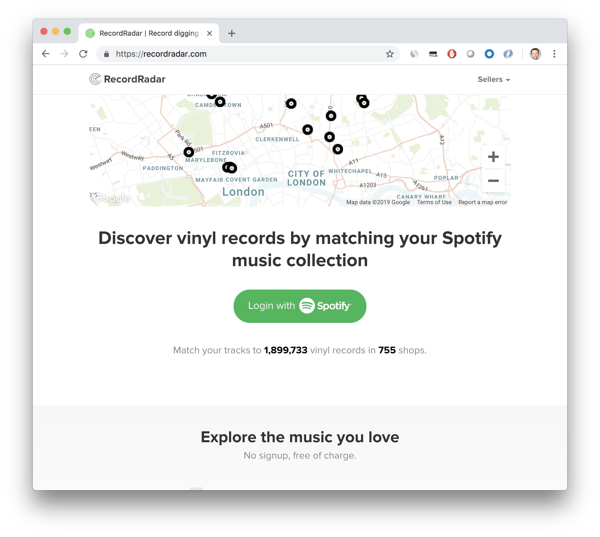 RecordRadar gallery image