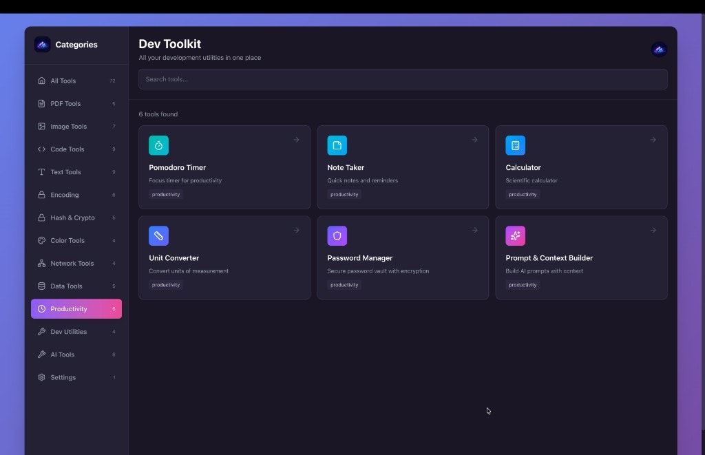 Crystal Dev Toolkit gallery image