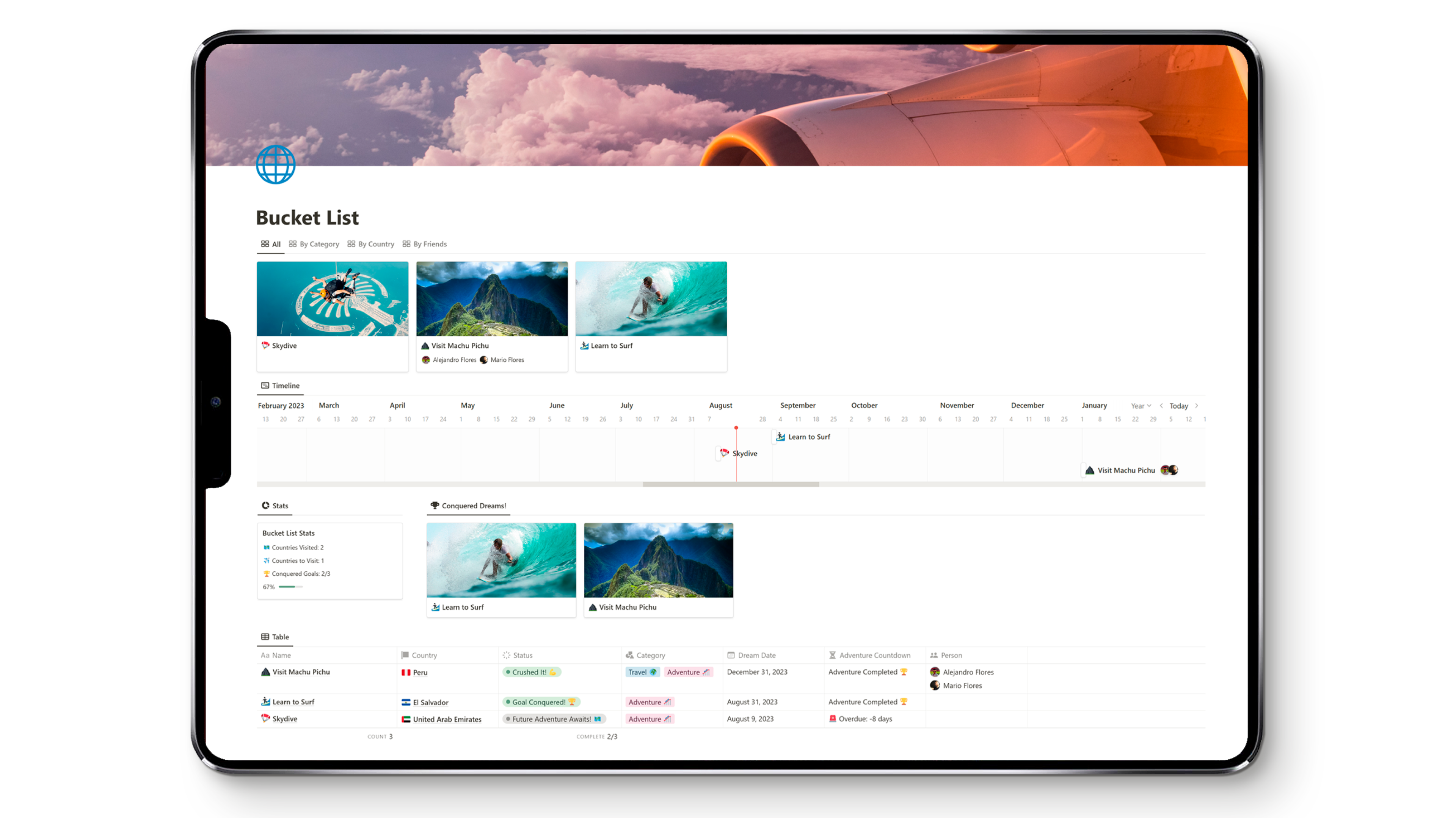 Bucket List for Notion media 1