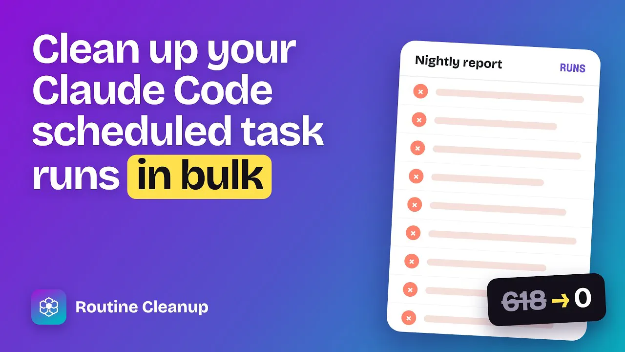Routine Cleanup gallery image