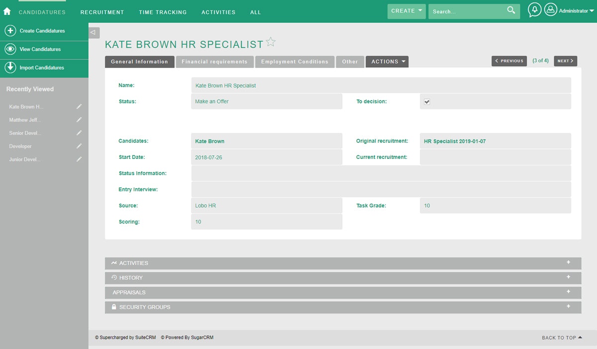 MintHCM gallery image