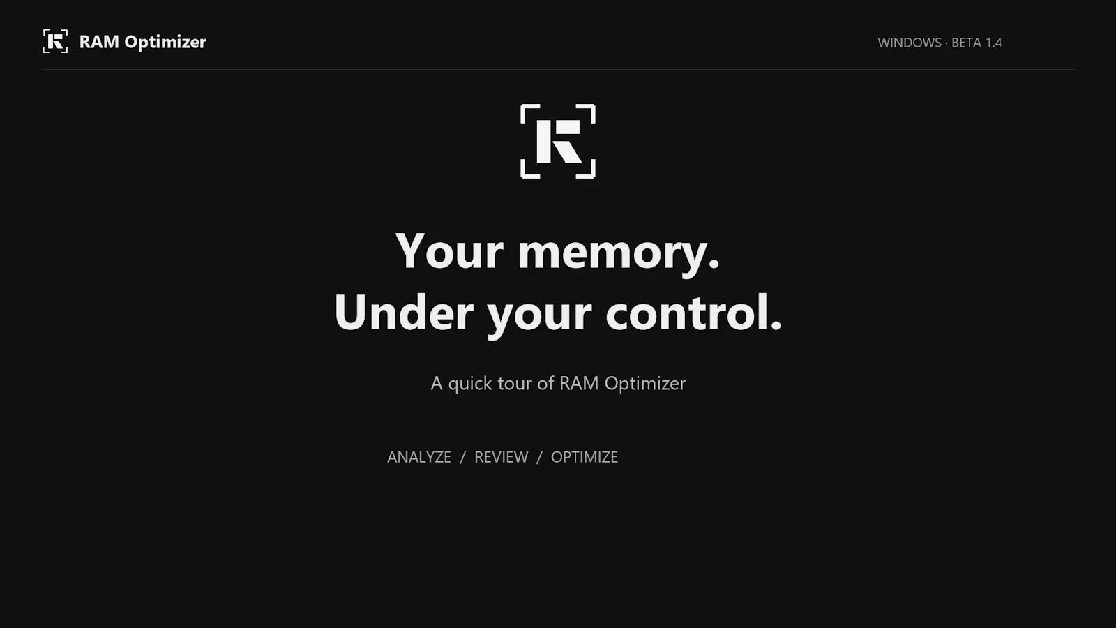 RAM Optimizer screenshot 2