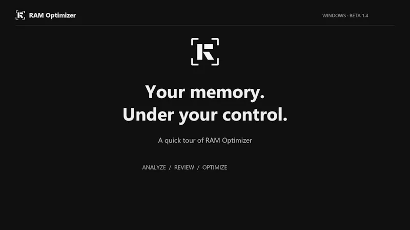 RAM Optimizer screenshot 2