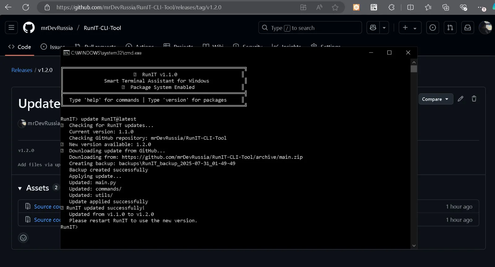 RunIT CLI Tool gallery image