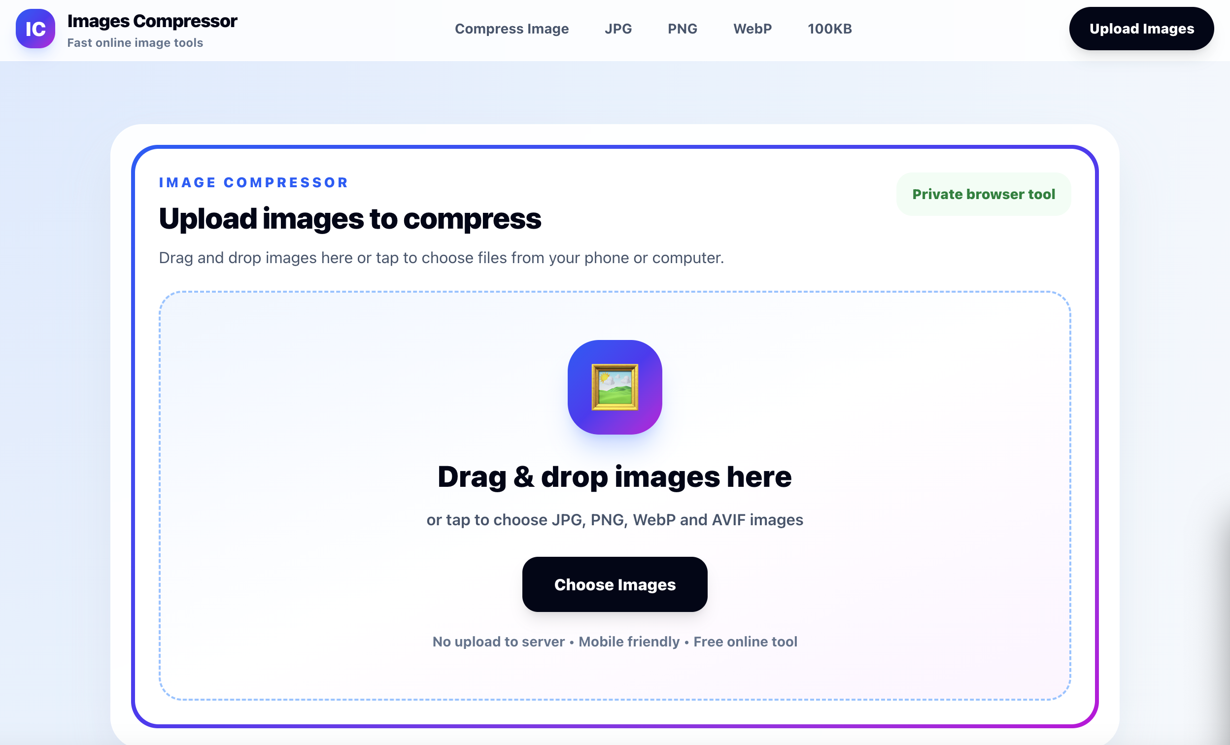 Images Compressor