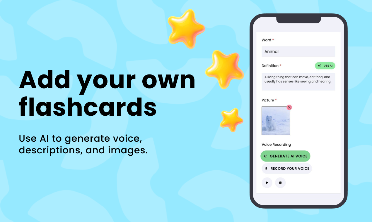 Memelon – vocabulary flashcards gallery image