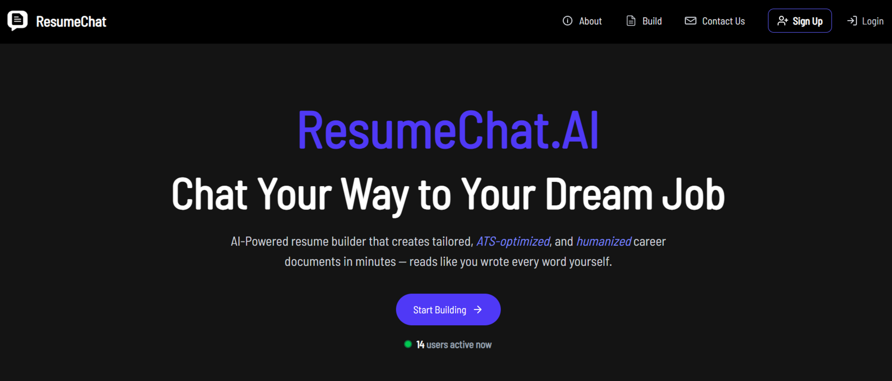ResumeChat — Resumes Tailored to Jobs gallery image