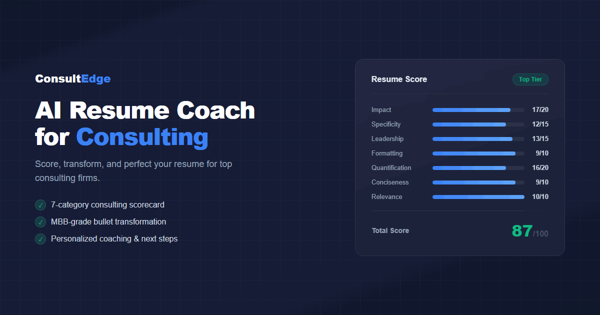 ConsultEdge - Main product screenshot demonstrating key features and user interface