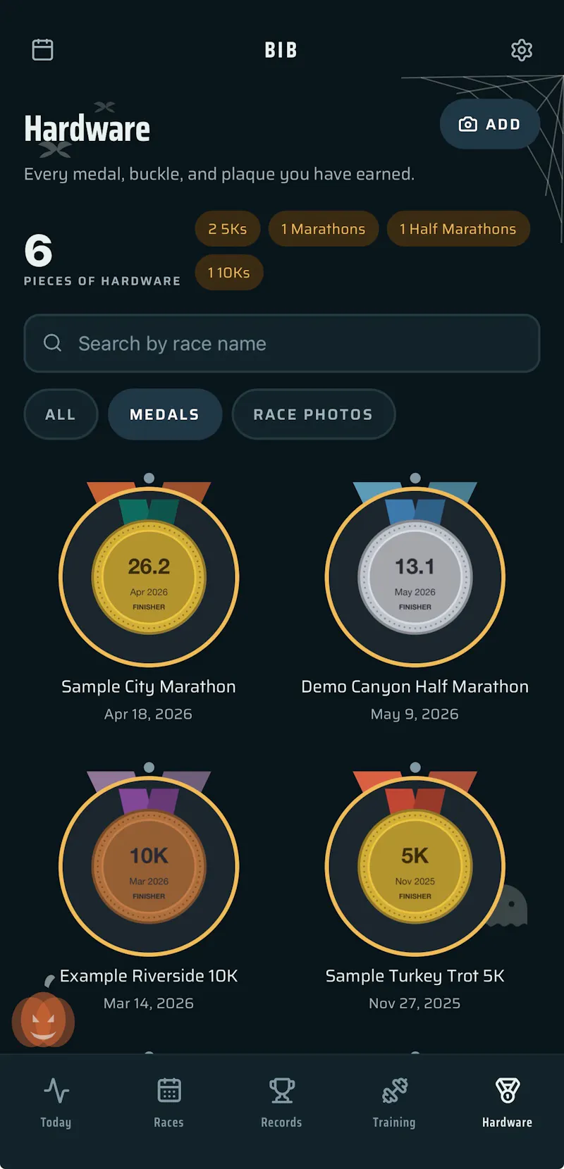 BIB Race Alerts screenshot 2