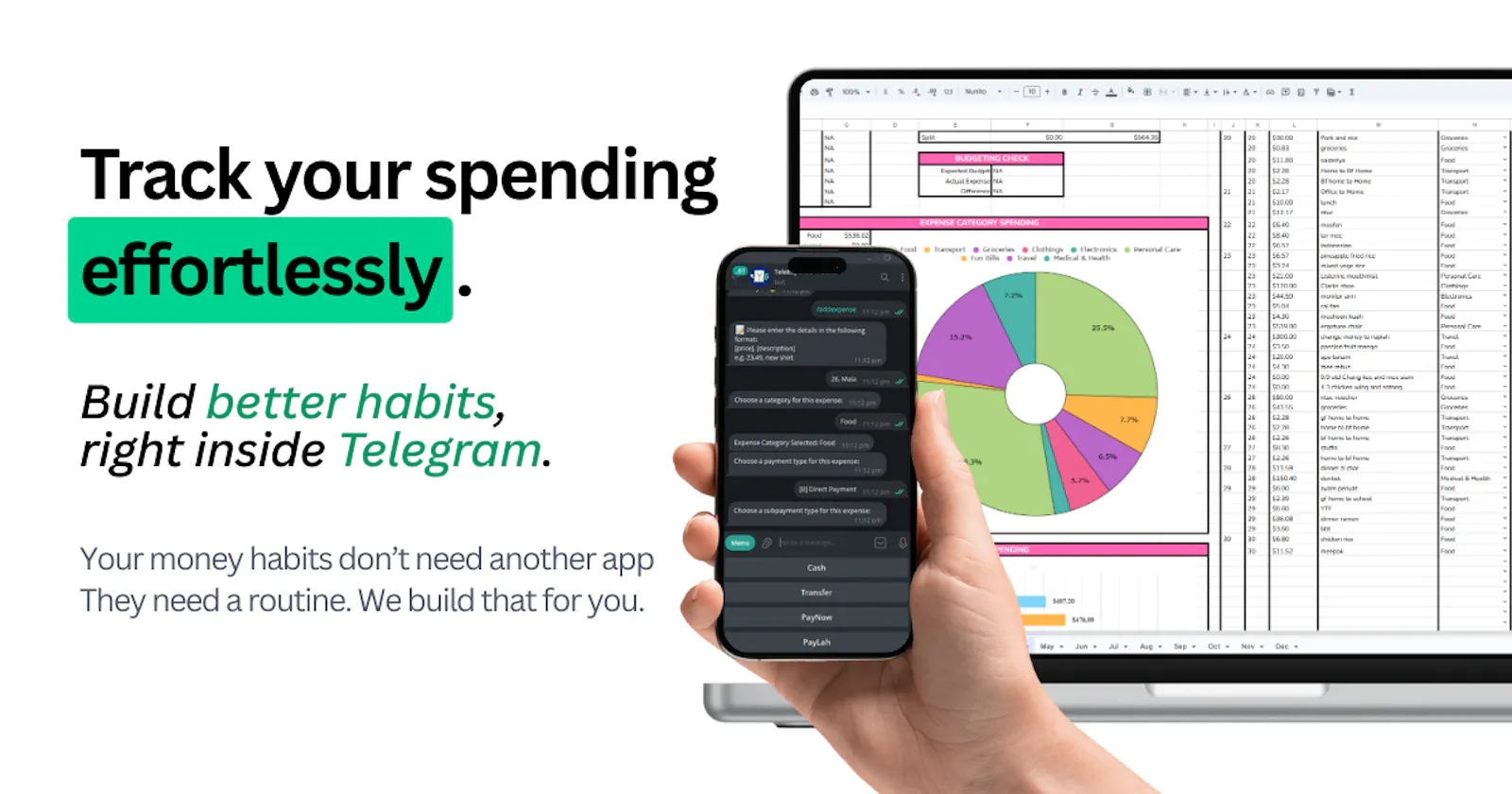 TeleExpense Tracker screenshot 1