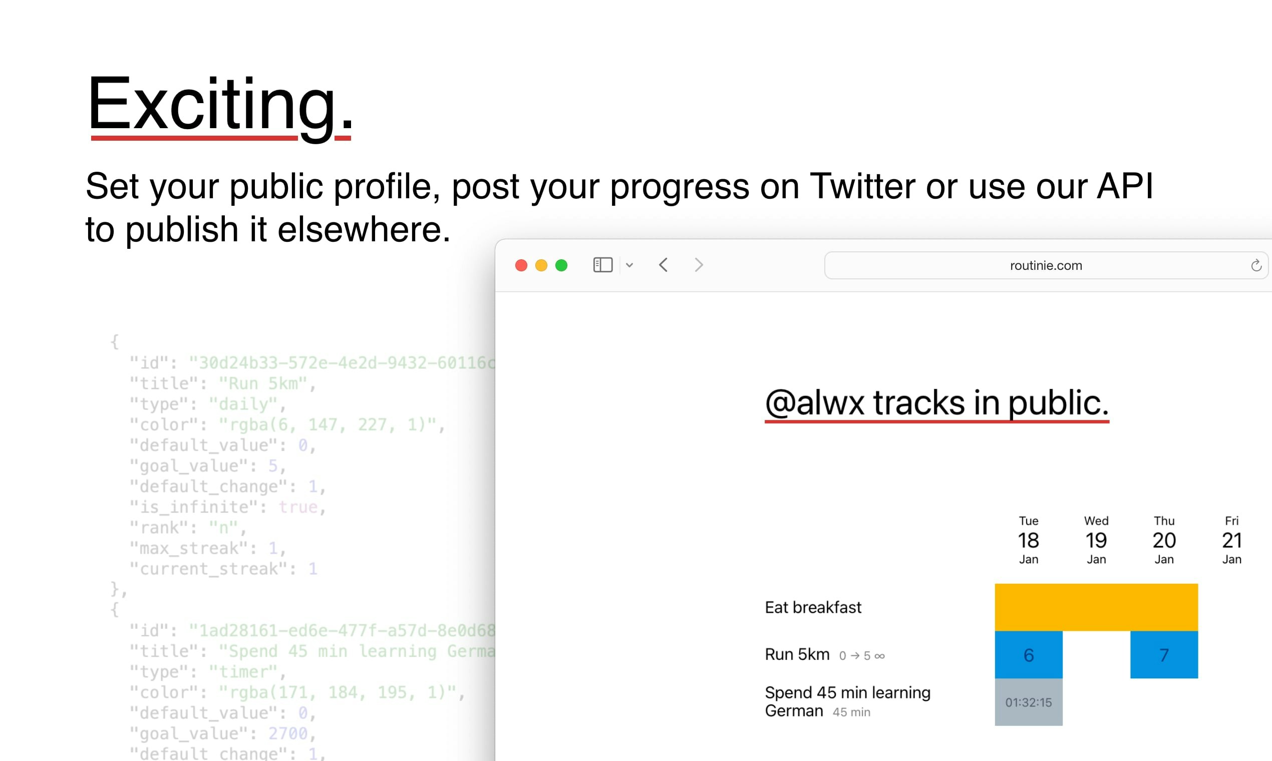 Routinie gallery image
