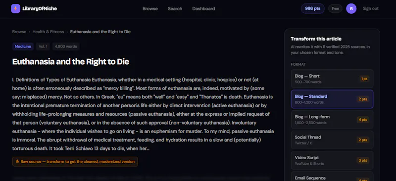 LibraryOfNiche screenshot 6