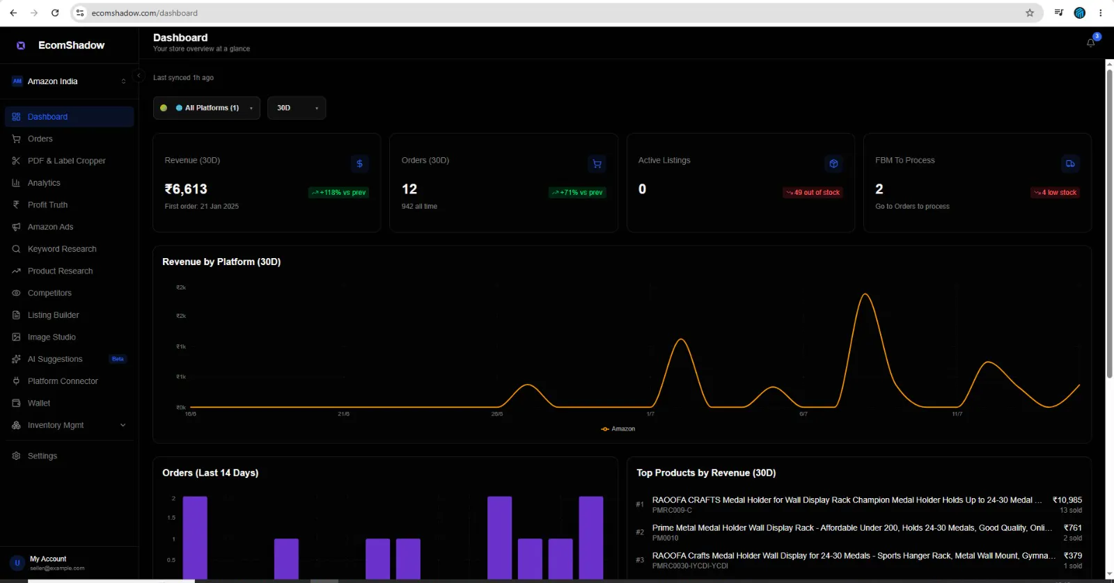 EcomShadow screenshot 4