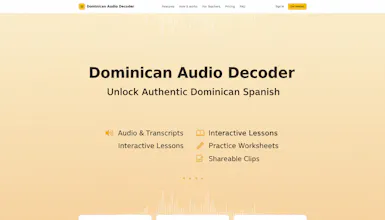 Dominican Audio Decoder gallery image