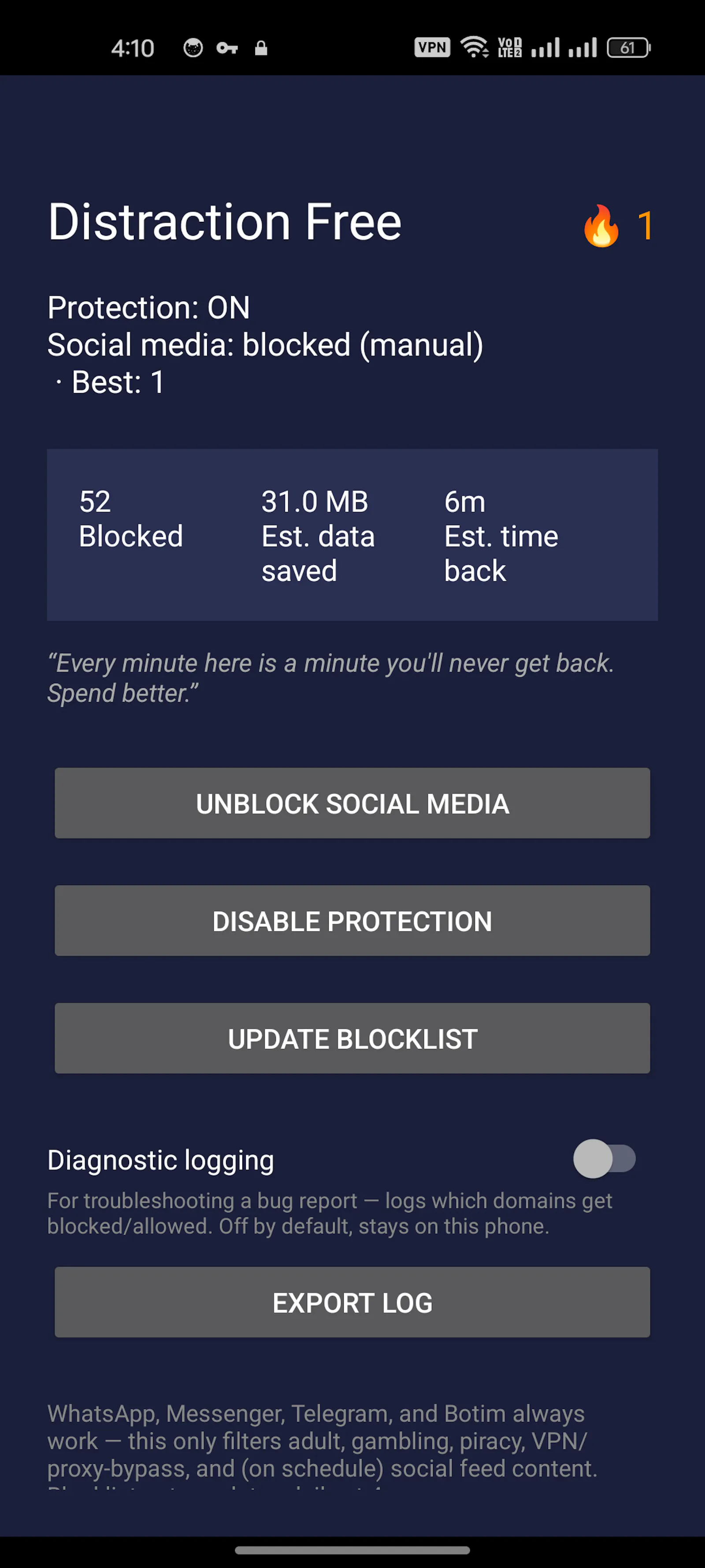 Distraction Free screenshot 6
