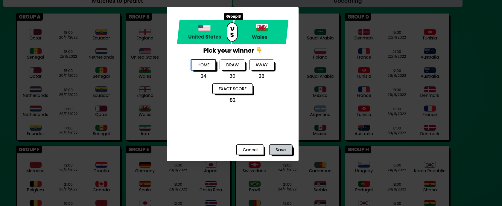 World Cup prediction Game media 1