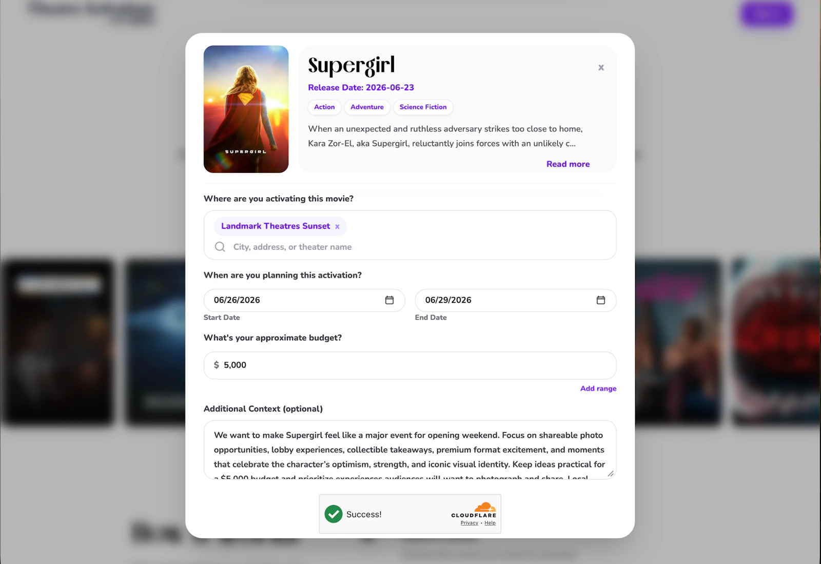 Theatre Activations by Showlytics screenshot 2