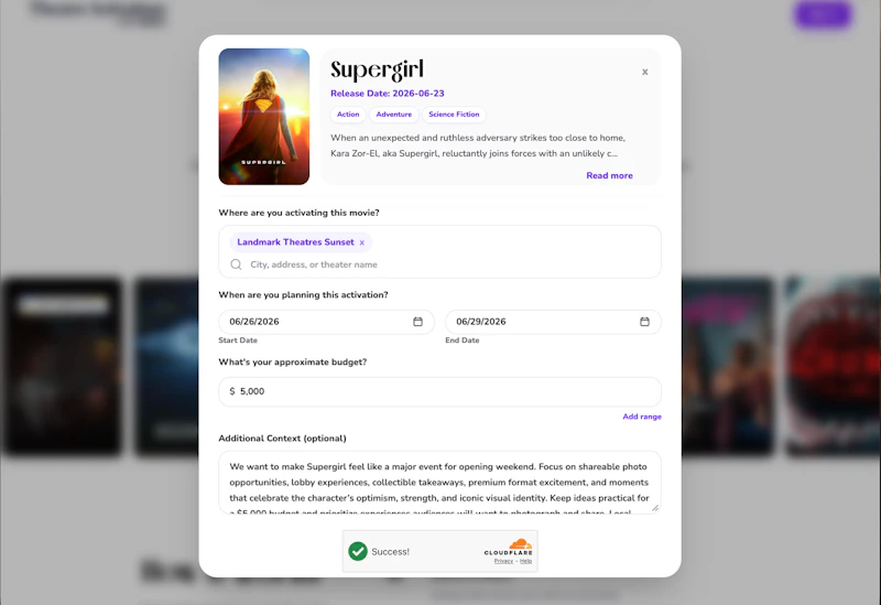 Theatre Activations by Showlytics screenshot 2