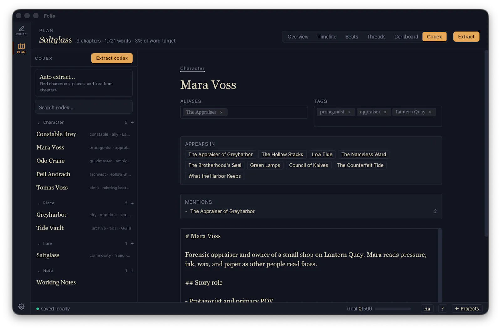 Folio V1 screenshot 5