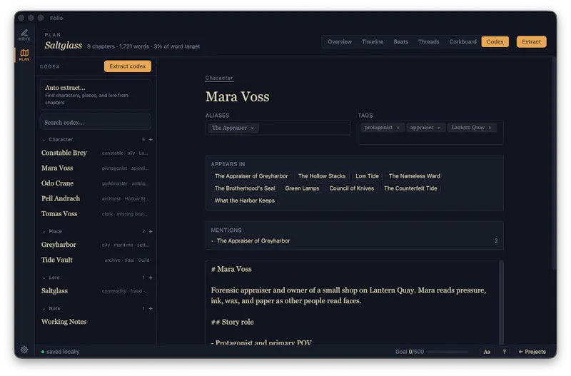Folio V1 screenshot 5